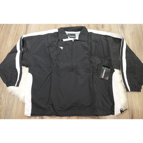 NEW OLD STOCK - DIADORA Canova Soccer Men's XL Nylon Jacket